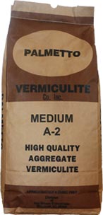 Palmetto Vermiculite Medium A2 4 cu ft bag 30/plt - Amendments